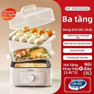 Midea | Nồi Hấp Đa Tầng Ăn Sáng