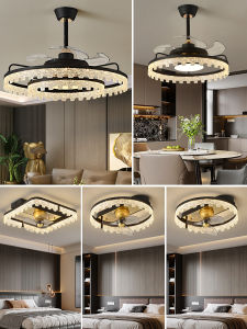 Aiskdan | Modern Minimalist Luxurious Ceiling Fan Light