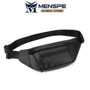 MENSPE Mens Sports Waist Bag Chest Bag Fashion Crossbody Bag Outdoor Cycling Bag Waterproof Bag Lightweight Casual Bag Fitness Bag Versatile Fashion Chest Bag Travel Bag