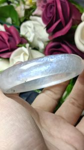 (Certificate) Natural Moonstone High quality Bangle 54mm +- (附证书)天然月光石手镯 54mm+-