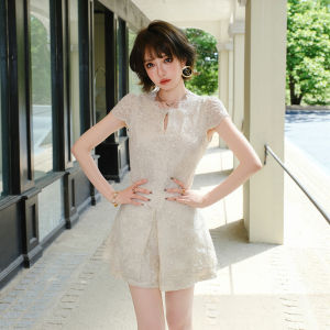 Intricately Embroidered New Chinese Style Outfit
