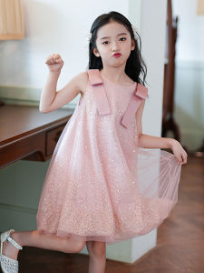 Princess Style Childrens Dress Summer New Arrival Girls Birthday Cake Skirt Fluffy Skirt Original Design Childrens Clothing