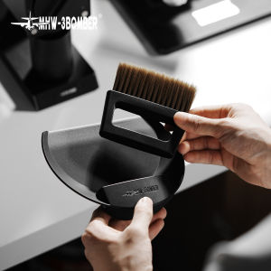 MHW-3BOMBER Coffee Bar Brush Magnetic Storage Dustpan & Brush Set Portable Cleaning Brush with Handle Kitchen Bar Cleaning Tools