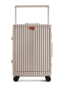 MANLVSHI | Vali Kéo Có Bánh Xoay 360° Mở Trước Thân thiện với Sạc 20 Inch