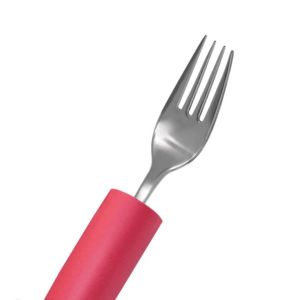Non-Slip Foam Tube Handle Grip (Medium Red) – Utensil Sleeve for Special Needs Elderly & OT Use