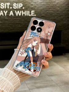 Tzingan Anime Girl Full Cover Silicone Phone Case for Xiaomi Redmi K90 K80 K70 K60Pro K50 Supreme Version Men Women Compatible