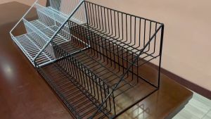 ชั้นวางเครื่องปรุง 3 ชั้น, ชั้นวางโชว์สินค้า, ชั้นวางน้ำหอม, ชั้นวางขั้นบันได