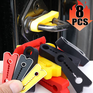 8PCS Universal Car Door Lock Shock Absorber Buffer Damping Shock Protector Car Door Latch Shock Absorption Pad