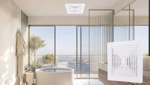 97011723 Bathroom Ceiling Fan Grille with Springs for Square Ceiling or Wall-Mount Exhaust Fan Replacement Vent Cover Fits Models 663 670 671 675 688 Ventilation Fan - Plastic Cover White