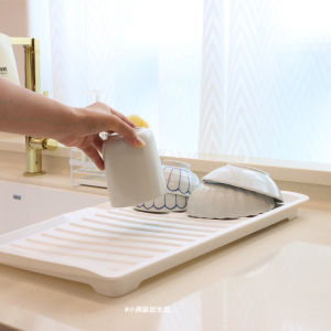 Rectangular Home Use Vegetable Fruit Draining Tray Dishwasher Safe Kitchen Sink Vegetable Washing Basin Plastic Diningware