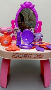 Pretend Playset Dressing Table Toys Makeup Table Toys Mainan Budak Perempuan Murah Eduacation Pretend Playset