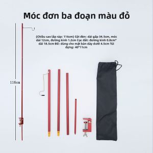 PATGEAR | Cột Đèn Dã Ngoại Gấp Đựng Di Động