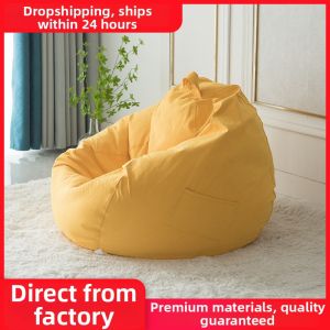 GUANGMANZHI | Cute Fabric Lazy Sofa for Small Spaces 1 Person