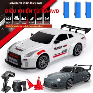 Xe Điều Khiển Từ Xa 4WD Drift Có Đèn LED Tốc Độ Cao 20KM/H Lốp Chuyên Drift Chất Liệu Kim Loại & Nhựa Đồ Chơi Xe Hơi Cho Người Lớn & Trẻ Em