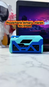 PUNING LENTIVEN Powerbank 10000mAh Fast Charging 22.5W Mini Size With Cable Type C Lightning BH5588