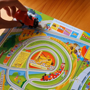 Usborne Wind-up Books (Bus/Plane/Train/Digger/Busy Car/Fire Engine/Racing Car/Pirate Ship/Santa/Ladybird/Poppy and Sam)