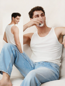 Ubras | Antibacterial Breathable Pure Cotton Vest