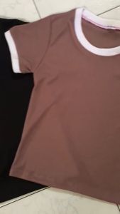 A054 - Áo cộc tay thun gân co giãn thể thao tập gym yoga nữ siêu xinh