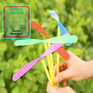 GLUECHEE | Retro Bamboo Helicopter Toy For Kids