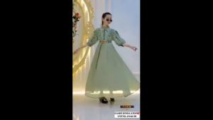 Gamis Anak Warna Putih Untuk Lebaran: Dinda Kids Dres Ceruty Babydoll