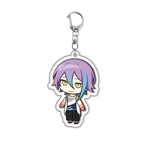 PJSK Project Sekai Acrylic Keychain Anime Cartoon Pendant Cross Border Ready Stock World Plan Layered Design