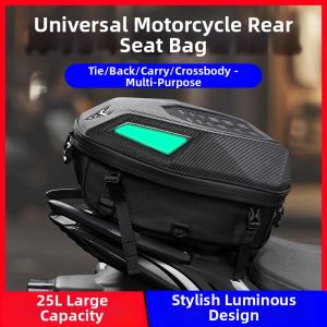 MOTOCENTRIC | Glowing Waterproof Motorcycle Tail Bag Riding Gear