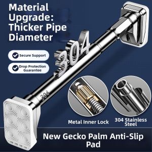 WEILAISHI | Stainless Steel No-Drill Extendable Hanging Rod
