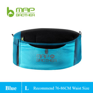 Mountainhiker | MAP BROTHER Elastic Sports Waist Pack Zippe Pack Running Race Marathon Race Travel Cycling Phone Waist Bag
