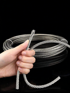 TIANZHUOJINSHU | 304 Stainless Steel Plated Soft Wire Rope