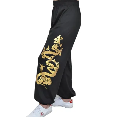 High Elastic Tai Chi Pants Lion Dance Training Lantern Pants Street Dance Pants Martial Arts Pants for Adults And Children