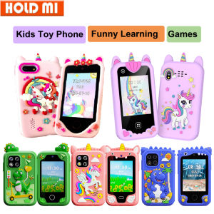 Kids Smart Phone Toy TouchScreen Unicorn Baby Mobile MP3 Music Player Digital Camera Educational Toys Girls Boys Birthday Gifts