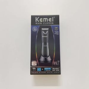 Kemei | Kemei KM-1838 Bikini Line Mens Full Body Washable Hair Removal Machine Rechargeable Electric Shaver Secret Trimmer With Light