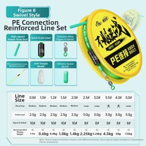 JUQINWANG | Premium PE Reinforced Competition Fishing Line