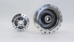 MUTAKIN Motorcycle Hub: Front & Rear Hub for Honda Click 125 & Click 150