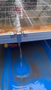 รางระบายน้ำแผงโซลาร์เซลล์ 30mm.-40mm.  คลิประบายน้ำแผงโซลาร์เซลล์ คลิปหนีบแผงโซลาร์เซลล์ สำหรับระบายน้ำทิ้ง