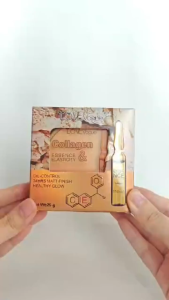 Love Vogue Collagen Essence Elasticity Smooth Powder with Puff - Coverage dan Oil Control