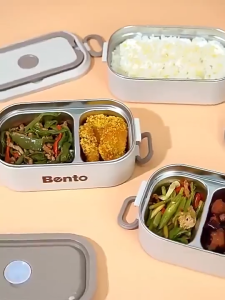 Keycool Stainless Steel Lunch box Multi Layer Portable Insulated Lunch Box For Adult