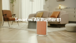 Smartmi E1 Frame Air Purifier | Flexible Placement | Compact Design | Diversifed Filter Design | Smart Control