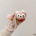 Qiguan Plush Sherry Rose Chain Lanyard Airpods4/3 pro 2 3 New Model Compatible Apple Wireless Bluetooth Cute Cartoon Girl Heart Protective Case. 