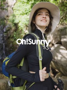 Ohsunny Mũ bảo vệ khỏi ánh mặt trời thời trang cho nữ Mũ rộng vành hai mặt Mũ tai bèo điều chỉnh được chống UV UPF50 +