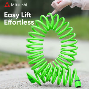 Mitsushi 20M/15M/7.5M Spring Tube Air Hose High Pressure Telescopic Hose Garden Hose