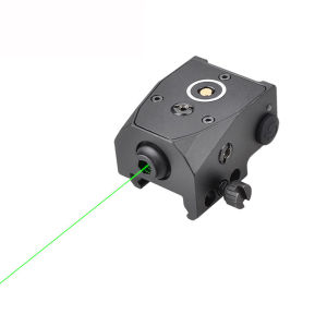 BLO-033 Mini Magnetic Rechargeable Green Beam Far Shot Green Indicator for 20-21mm Rail Aluminum Alloy Material