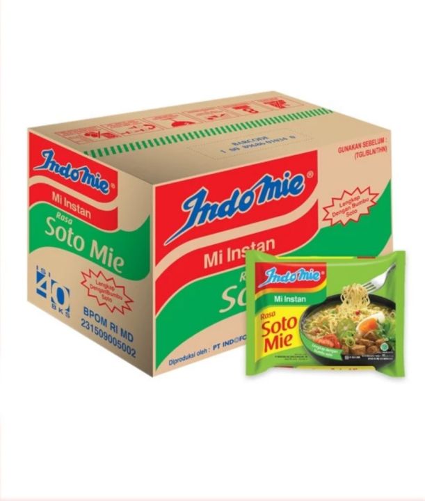 Indomie Rasa Soto Mie 1 Dus Isi 40 Bungkus | Lazada Indonesia