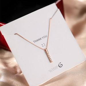 ONE WORD แทนคำมั่น สร้อยคอตัวอักษร จี้สร้อยคอฝังเพชร สร้อยคอเงินแท้ สร้อยคอผู้หญิง สร้อยเงินแท้พร้อมจี้ สร้อยจี้