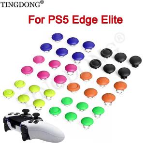 6 in 1 DIY Thumb Stick Grip Caps Button Cap For PS5 Edge Elite 3D Joystick Gamepad Mushroom Hat For PS5 Elite Accessories