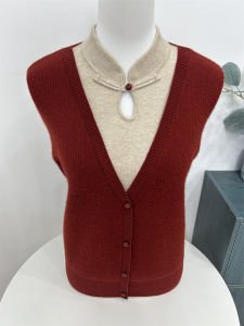 Warm Fleece Lined Cheongsam Collar Base Shirt Womens Fashionable Winter Sweater Inner Wear Thickened Autumn Winter Clothes