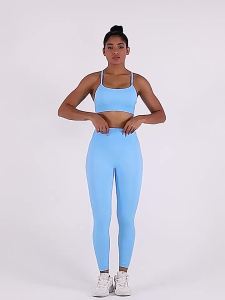 Xuyên Biên Giới Alo yoga Quần yoga nhanh khô cho phụ nữ phong cách châu Âu và Mỹ nâng hông đào ôm sát định hình thể thao quần thể dục