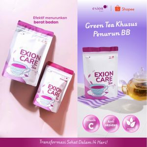 Exioncare Duo Pack Teh Hijau & Ungu - Detox & Kesehatan Kulit - PIRT Certified