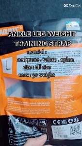AOLIKES 7129 ANKLE LEG STRAP Weight Lifting Beban Kaki Ring Strap Fitness
