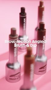SHEGLAM Brow-Fection Angled Brush & Dip Liquid Eyebrow Gel Pen Microblade Effect Long-Lasting Waterproof Brow Makeup